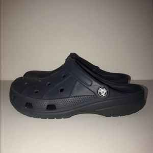 Navy Blue Crocs